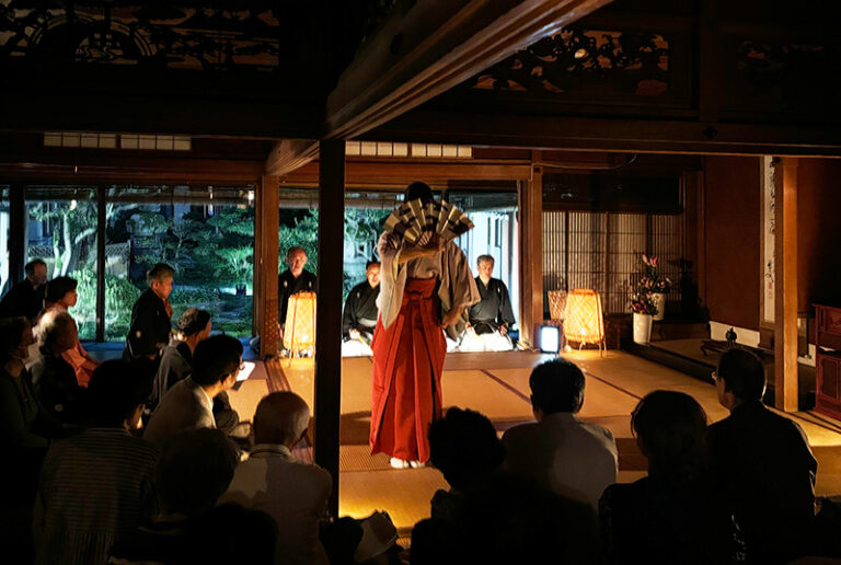 10月12日「幽玄な能楽を楽しむ」